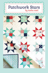 Patchwork Stars Quilt Pattern - PDF